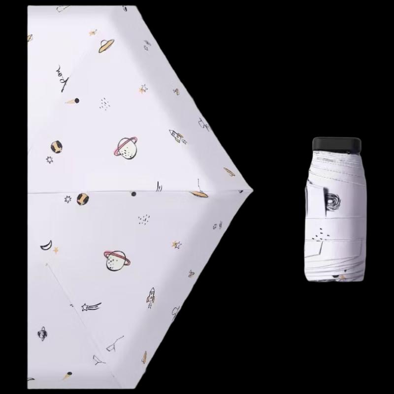 Tiantang Compact 5-Fold Automatic UV Travel Umbrella