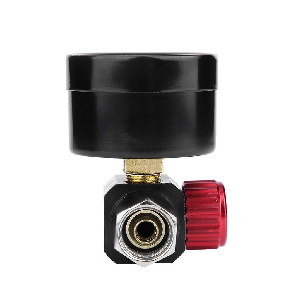 1 4 BSP Auto Spritzpistole Luftregler mit Manometer Membransteuerung DH