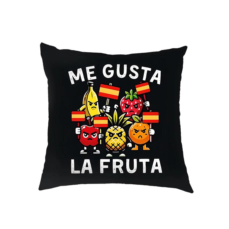 

Мне Нравится Фрукт Испания Наволочки Мне Нравится Фрукт Наволочка Декоративная Наволочка Офис Спальня Гостиная Домашние Украшения 12x12Inch
