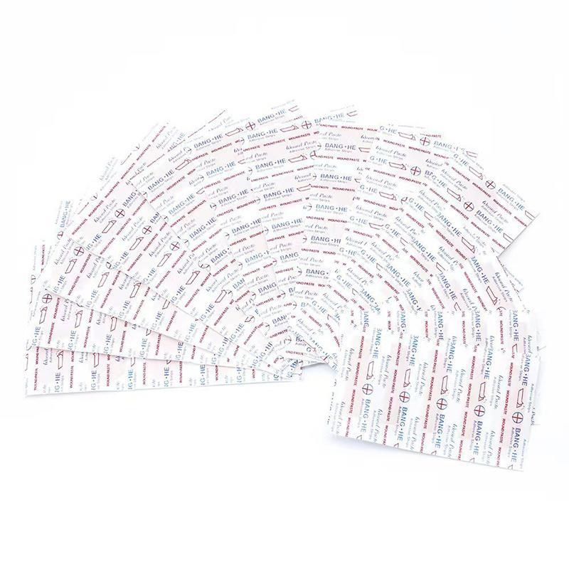 100 teile/los Atmungsaktive Pflaster Wasserdichte Bandage Erste Hilfe Wunde Band Wundpflaster Notfall Kits Bandaids