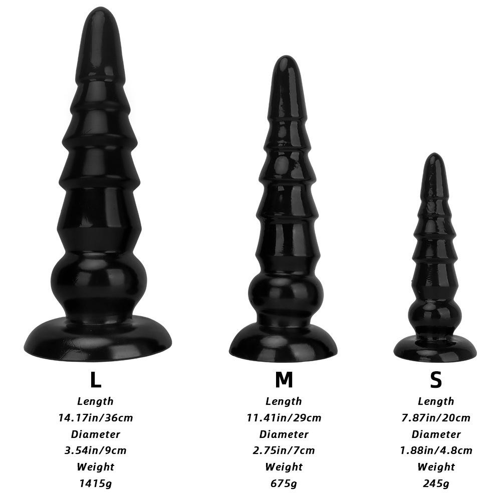 Large PVC Soft Dildo Fisting Dragon Head Butt Plug Masturbator Anal Dilator Adult Sex Toy Big Dick Strap On Penis
