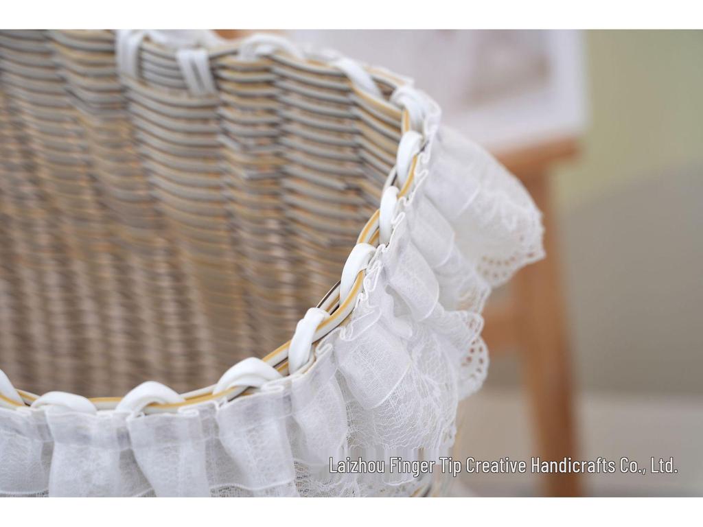 Colorful Woven Plastic Basket: Handheld Souvenir Gift, Imitation Rattan, Ladies' Bath & Storage Basket