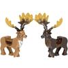Christmas Elk Reindeer Deer Figures Animals Building Blocks Bricks Playthings for Children Kids Xmas Plaything Block Gifts