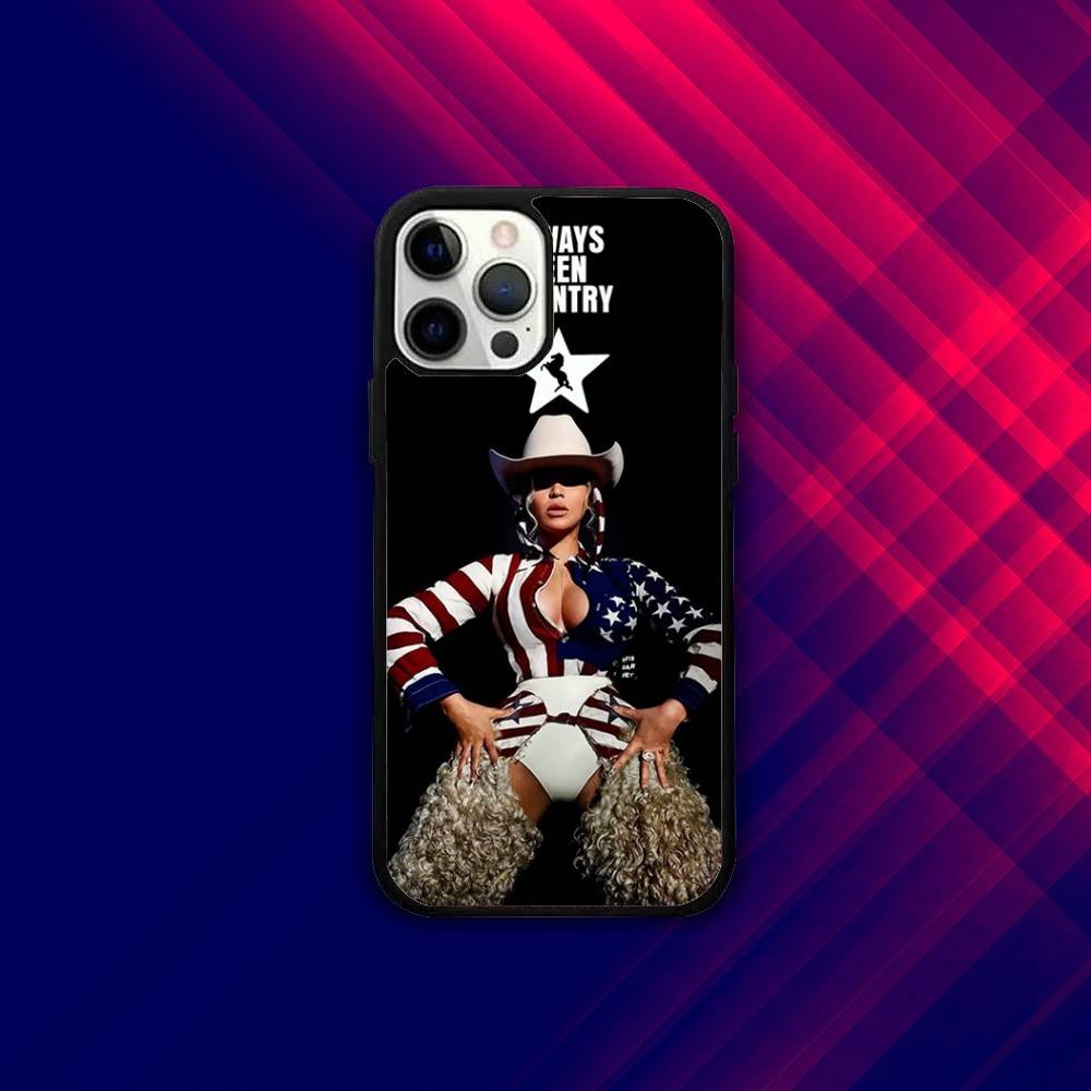 B-Beyonce Cowboy Carter Phone Case For iPhone 16e,16,15,14,13,12,11,Plus,Pro,Max,Mini Magsafe Magnetic Wireless Charging