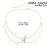 Water Drop Navel Nails Body Chain Tassel Bikini Belly Belt Fashion Waist Chain  Women