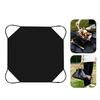 Outdoor Fireproof Mat with Handle Firewood Carrier Bag Heat-Resistant Flame Retardant Deck Patio Lawn Camping Stove BBQ