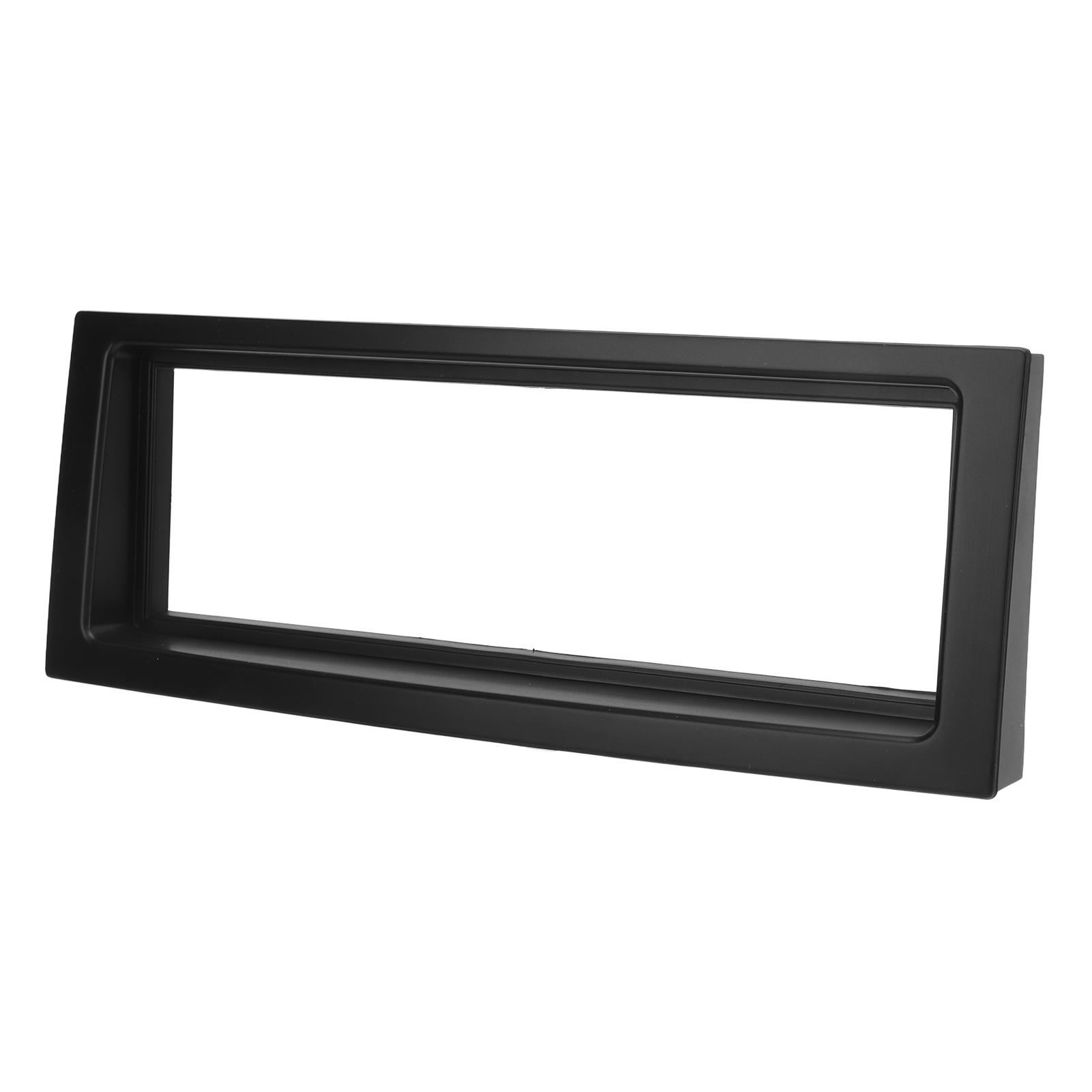

Radio Stereo Mounting Fascia Double Din Player Frame Black Replacement for CITROEN C5 2004‑2008