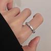 Striking Moonstone Copper Ring For Women In Trendy Geometric Shape Ideal For Occasions Fashionable