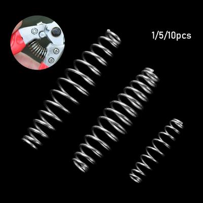 1/5/10pcs Quality Steel Compression Springs Gardening Scissors Accessories Garden Pruning Tool Hand Tools Parts High Elasticity