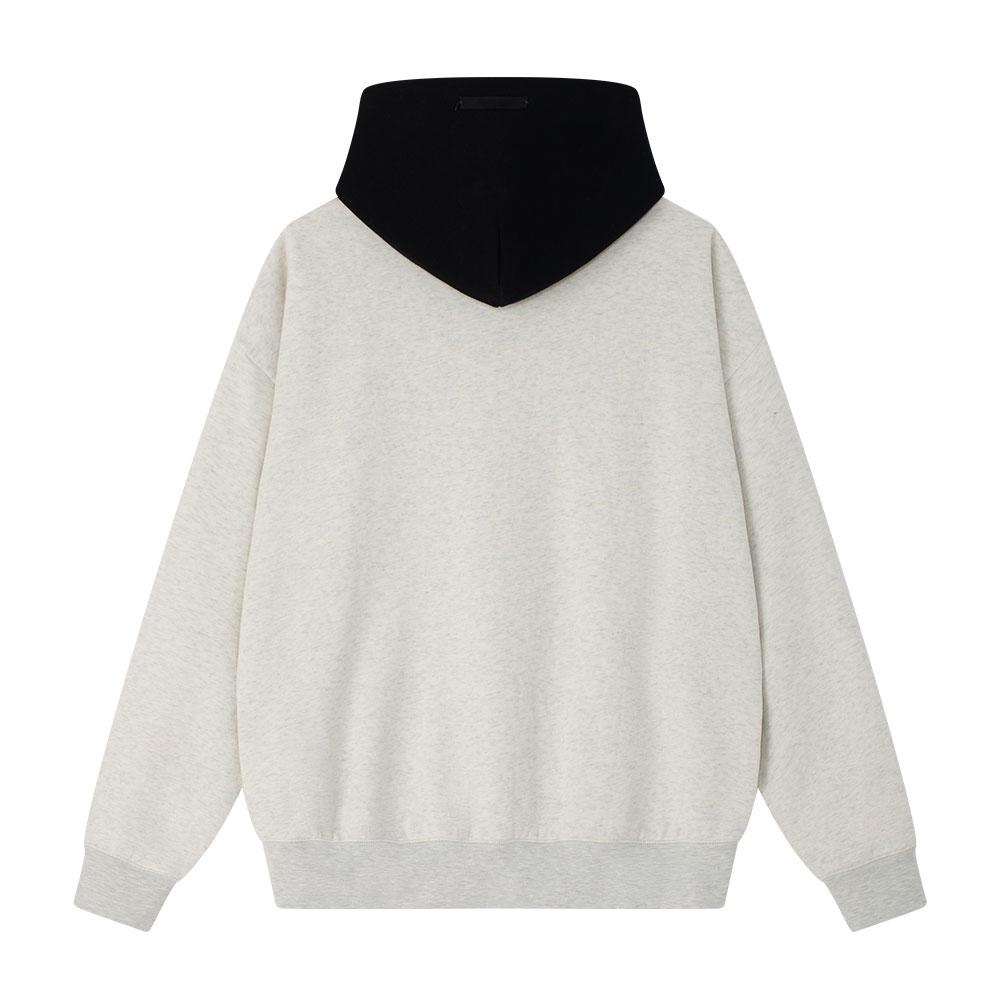 Fear of God Essentials NBA Macao Sport Hoodie Light Heather/Black Men Tops Grey 192NB252023F