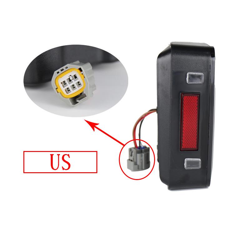 JEEP Wrangler LED Taillight Assembly for First Gen - Universal Fit & Brake Light