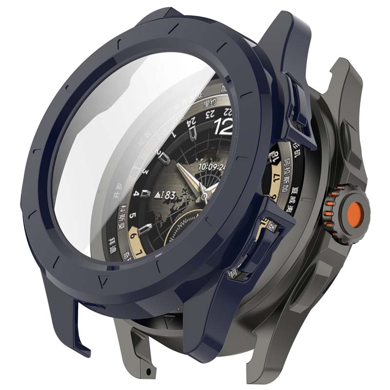Screen Protector Hard PC Shell For Xiaomi Watch S4 Sport Ultra Light Full Cover Transparent Tempered Glass Film Shockproof Case