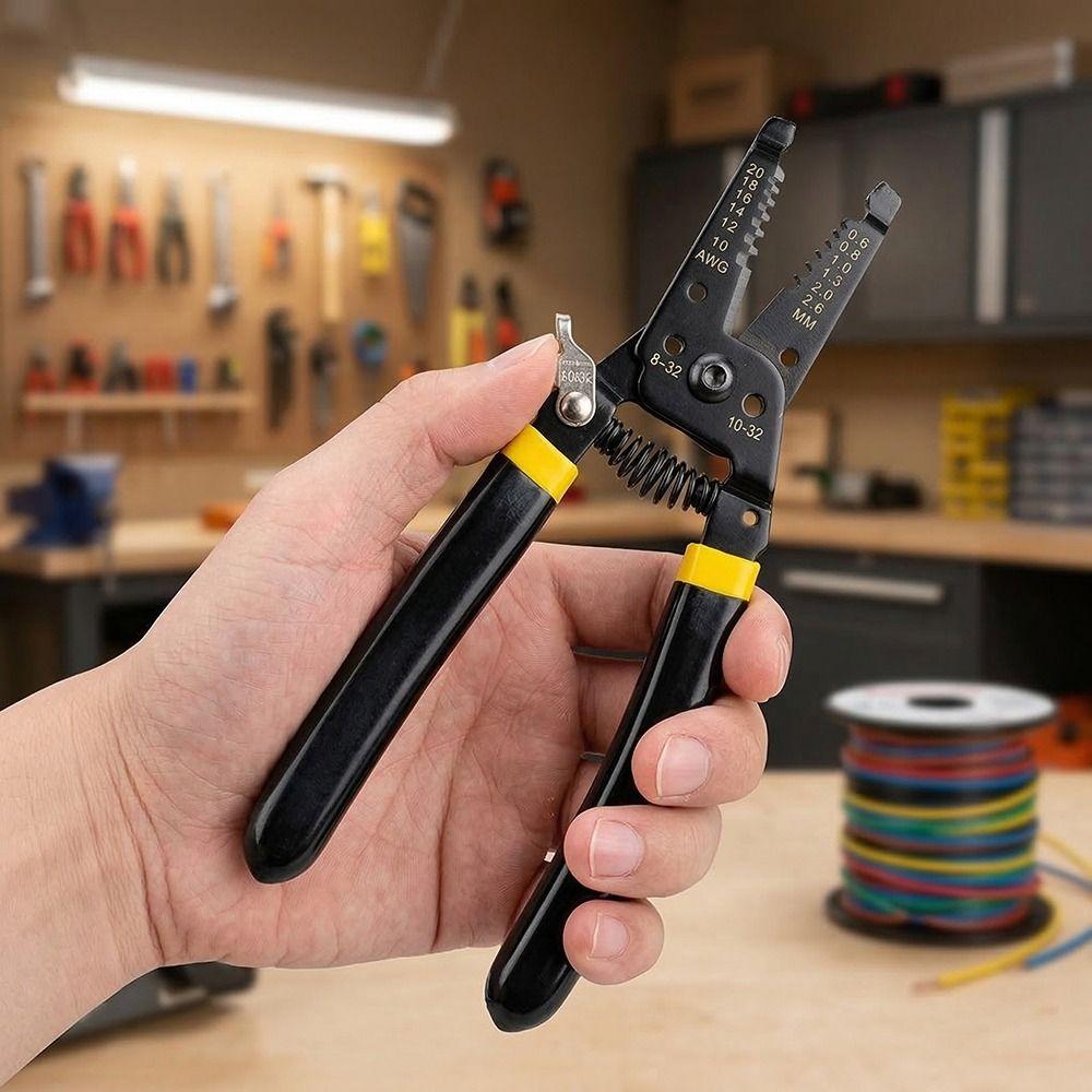 Pressing Cable Wire Stripping Pliers Wire Cutting Crimping Pliers  Winding Screwing