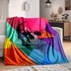 1 Stück Schädel Spektrum Decke, Leichte Flanell Überwurfdecke für Sofa, Bett, Reisen, Camping, Wohnzimmer, Büro, Couch, Stuhl und Bett