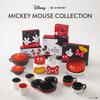 Le Creuset Disney Mickey Mouse Mini Cherry Red and Matte Black Japanese Marmite, [Official Product]