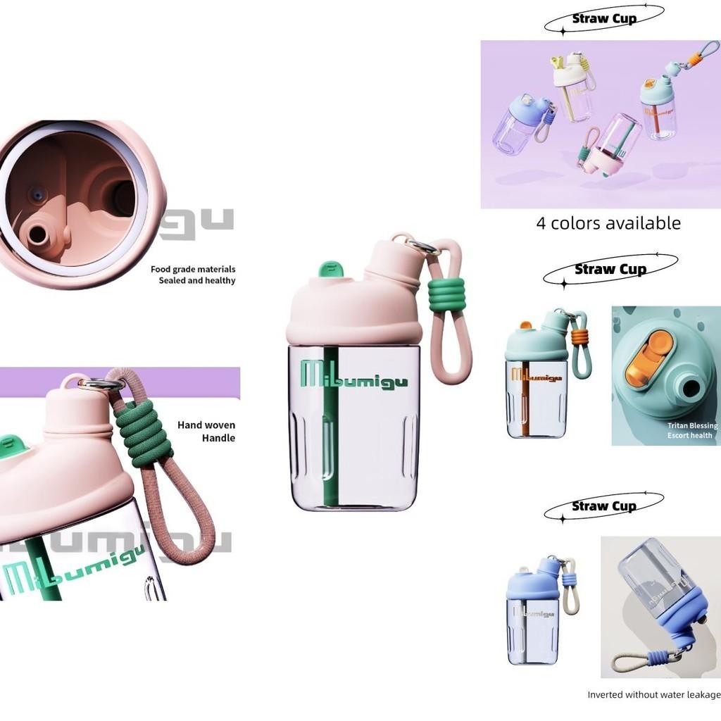 Modern And Minimalist Style Tritan Straw Water Bottle For Boys And Girls Ideal For Office Home And Car Use