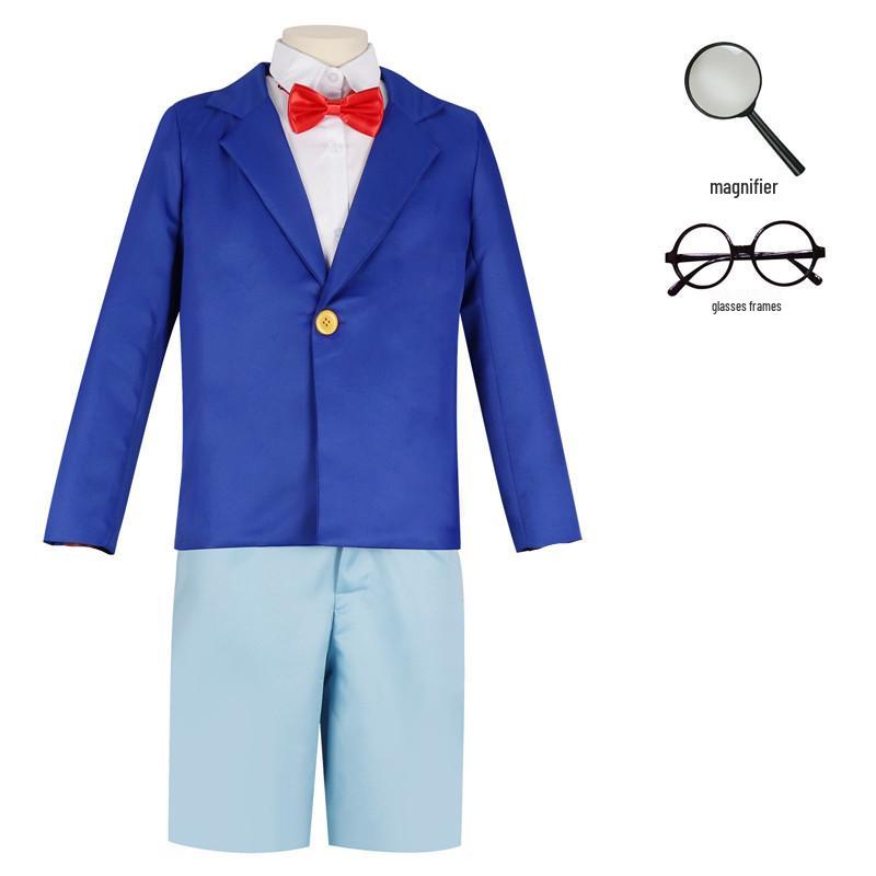 Jinyuan Yijia Conan Kid Cosplay Costume for Adults and Children