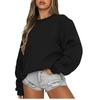 Women's Casual Fashion Round Neck Long Sleeve Sweatshirt