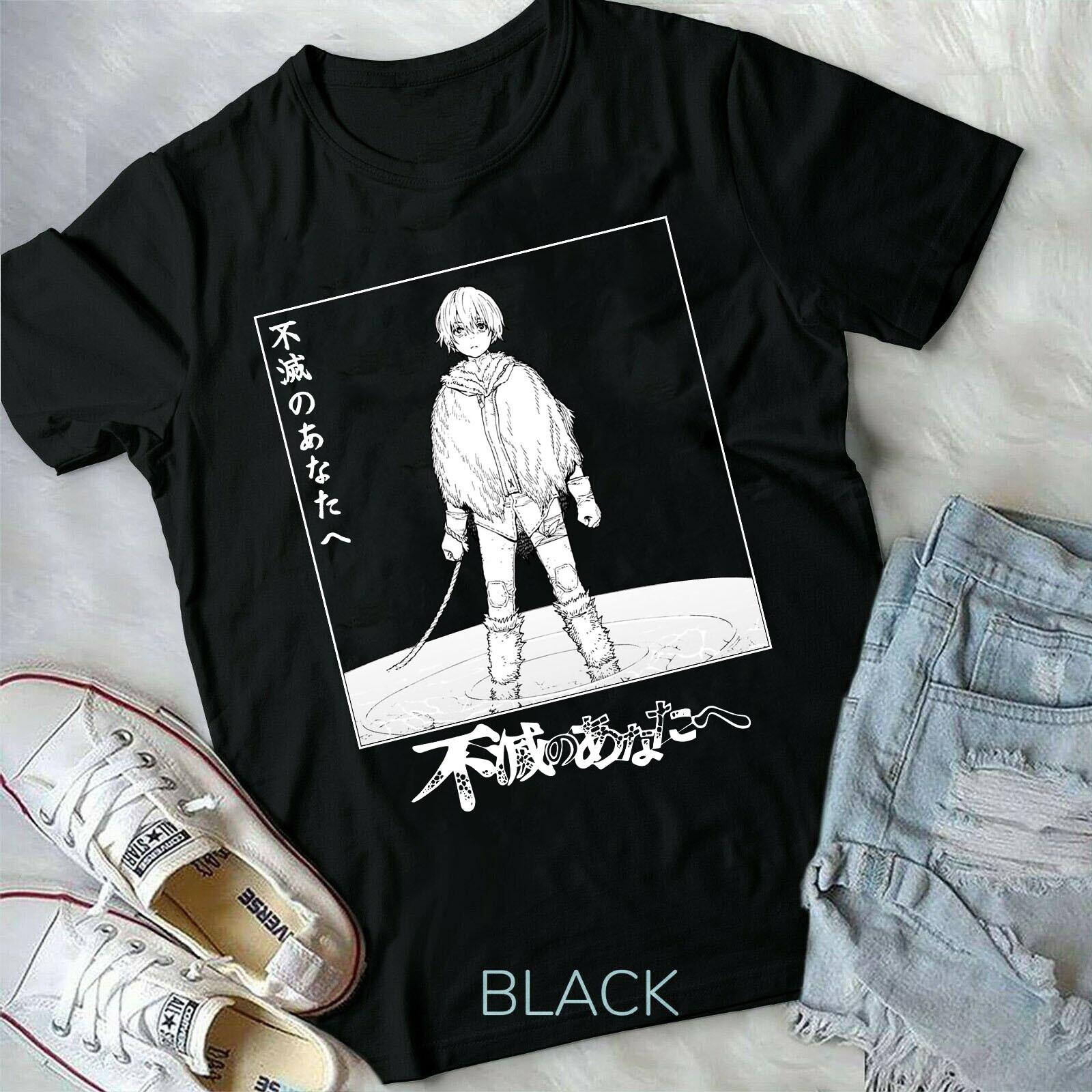 Kawaii Fushi Joan To Your Eternity Manga Anime T shirt Black new T-Shirt Unisex T-Shirt XXXL
