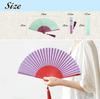 Nishikawa Shouroku Shoten Folding with Fan Gray Fan, Summer, Case, Two-Color, Women's, byCOLOR, Craft,