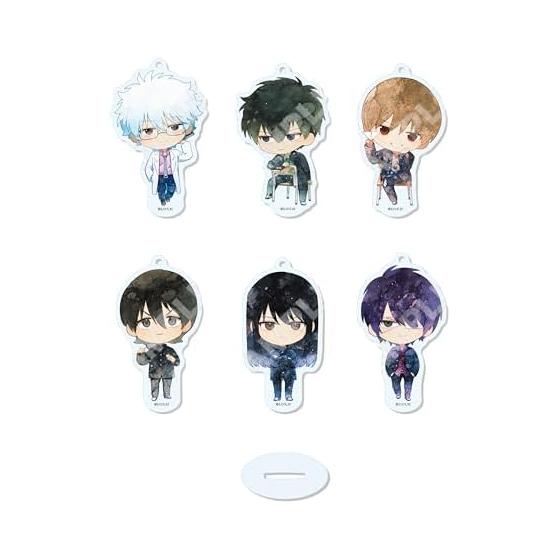 Gintama 3-Z Class Gin-Pachi-Sensei Marutto Stand Keyholder Box Set