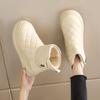 Fur Integrated Snow Boots New Winter Velvet Warm Medium Tube Bread Shoes Large Cotton Shoes