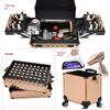 Multi-layer Trolley Box Large Capacity Cosmetic Case Trolley Portable Eyelash Nail Art and Tattoo Embroidery Toolbox