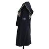 Louis Vuitton Beautiful Item, Genuine Domestic Product, FHR037FED, Flower Ruffle Sweatshirt Dress Dress XS blackUsed