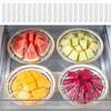 Bowl Covers Elastic 100 Pieces Clear Elastic Wrap Plate Covers Cling Bags for Leftover Food Fresh Fruits Vegetables Sourdough