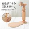 BENDELY Embroidery Hoop Stand, Wooden Hoop Stand with Rotating and Adjustable Hoop, Suitable for Tabletop Embroidery, Cross Stitching, and Crafts