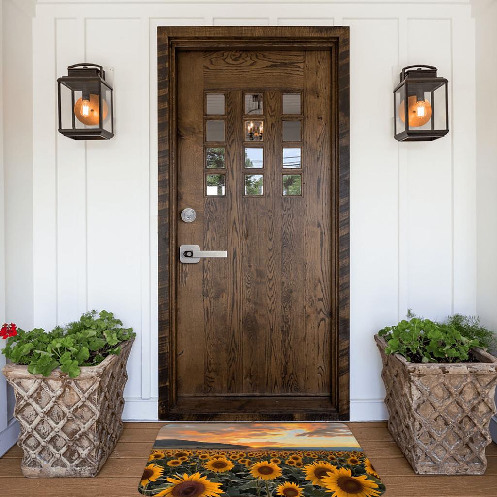 Beautiful  Vintage  Flowers Print Front Door Floor Entrance Mats Outdoor  Bathroom Kitchen Doormat Bedroom Carpet Rug