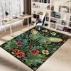 1PC Butterfly Flowers Extra Large Non Slip Floor carpet, Office, family, Studio   Large Area Rug Indoor Rugs, Bold Statement Piece