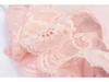 Plus Size Seamless Silk Mid-Waist Lace Panties for Curvy Women