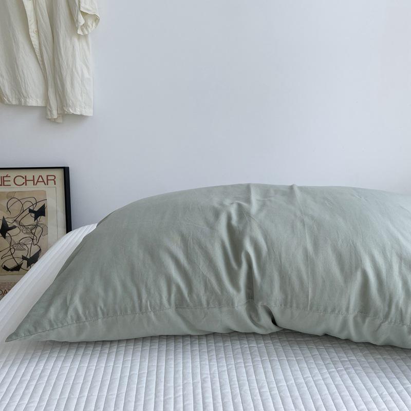 Korean Style 60s Cotton Floral Pillowcase 48x74cm - Single Piece