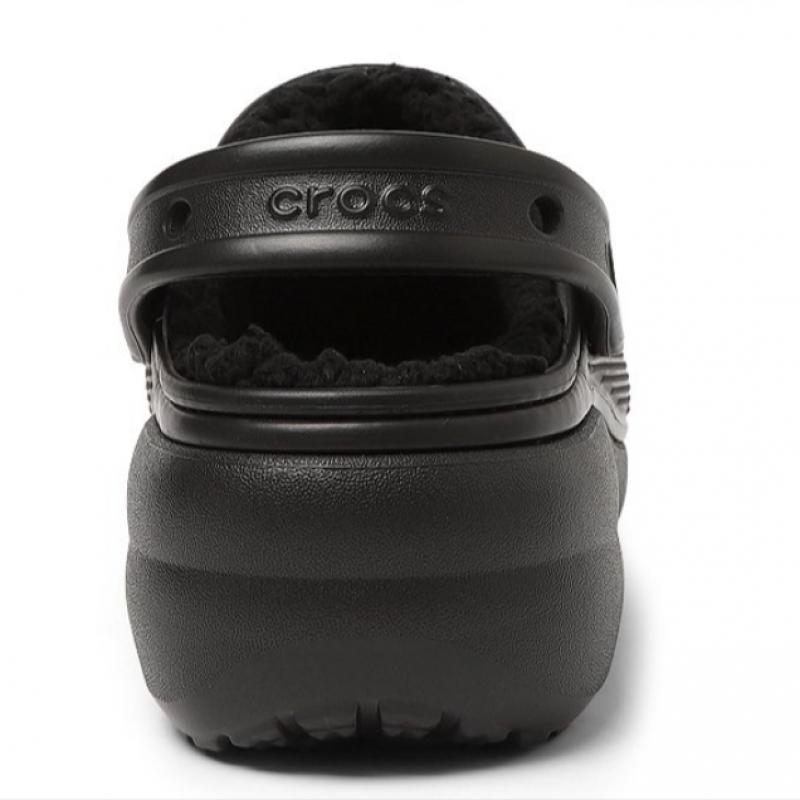 Crocs Classic Platform Lined Clogs Woman 207938 001
