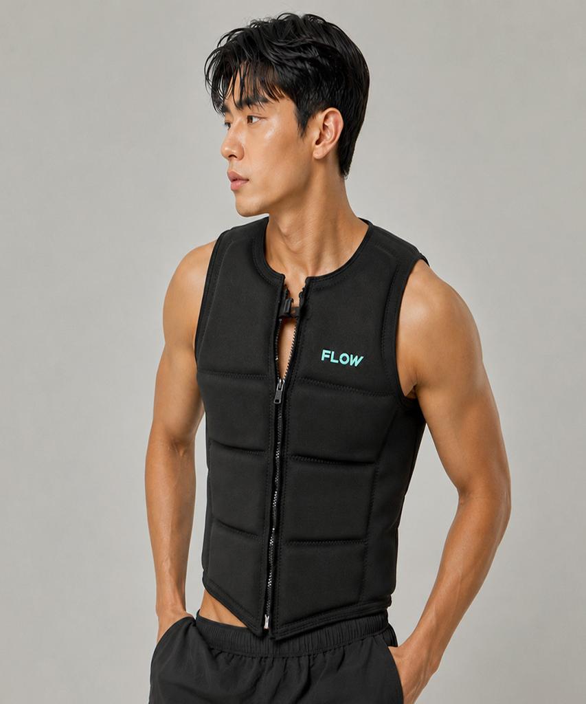 Peullou Unisex Neoprene Reversible Slim Fit Life Vest 3 Colors