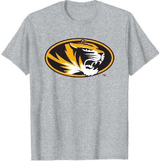 Elite Authentics Missouri Tigers Unisex-Adult Black Tiger T-Shirt