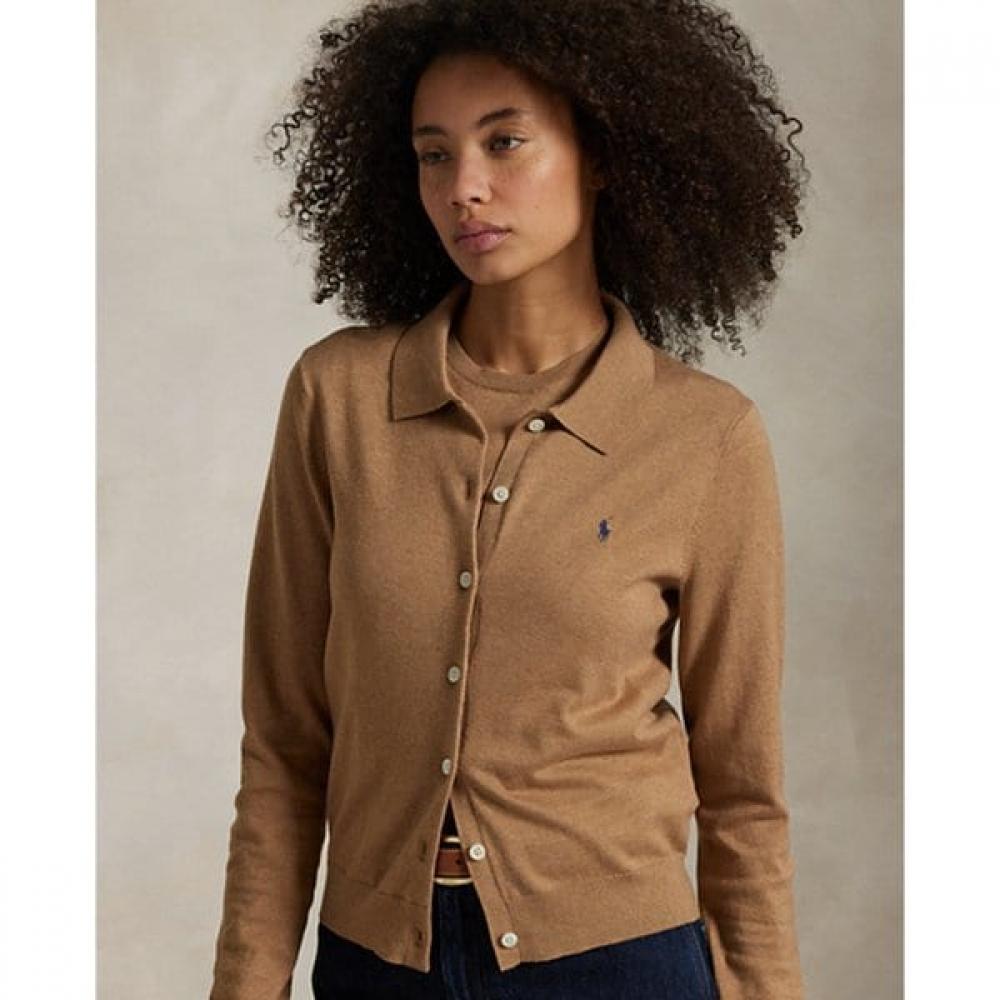Polo Ralph Lauren Women Cotton Blend Polo Cardigan Wmposwendw20364260