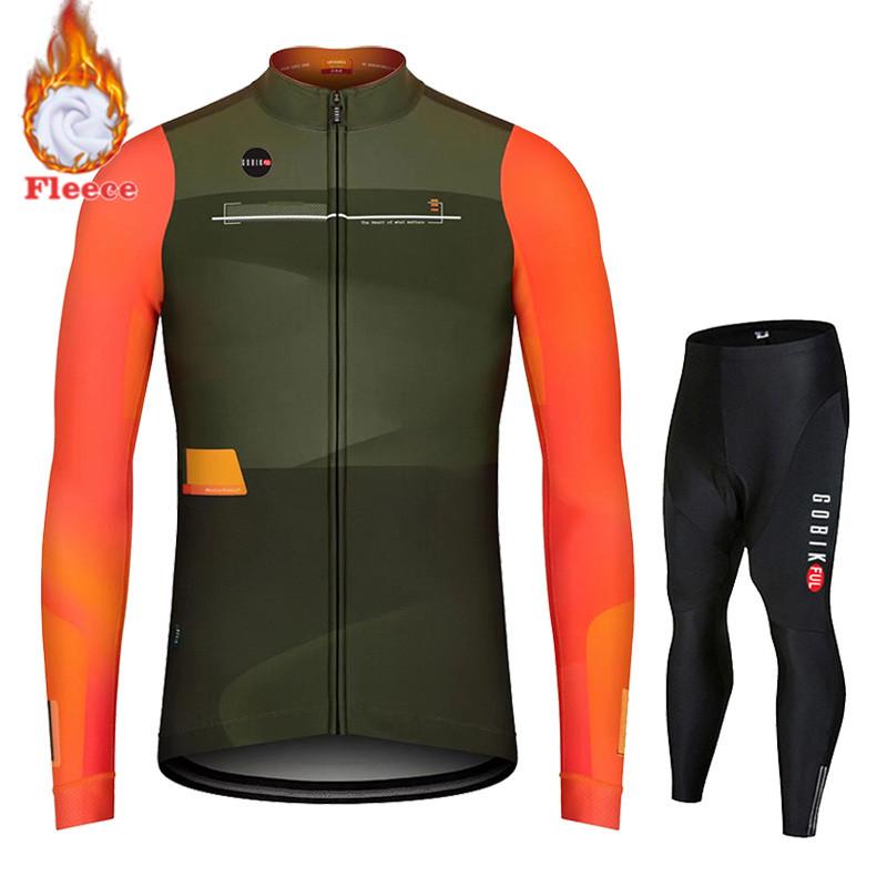 Vêtements de cyclisme d'équipe de course, Hiver, 2026 Ensemble de vêtements de cyclisme en laine pour homme, Ensemble de maillot de VTT Ciclismo