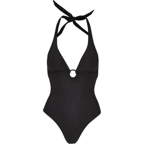 Urban Classics Womens/Ladies Recycled Halter Neck One Piece Swimsuit