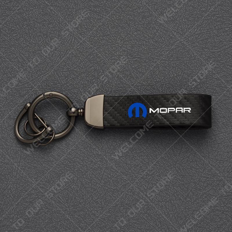 1 sztuka Dla Logo Mopar Ram Charger Chrysler Cherokee Journey Brelok w Stylu Włókna Węglowego Brelok do Kluczy Samochodowych Breloczek ze Stopu Cynku Dekoracja