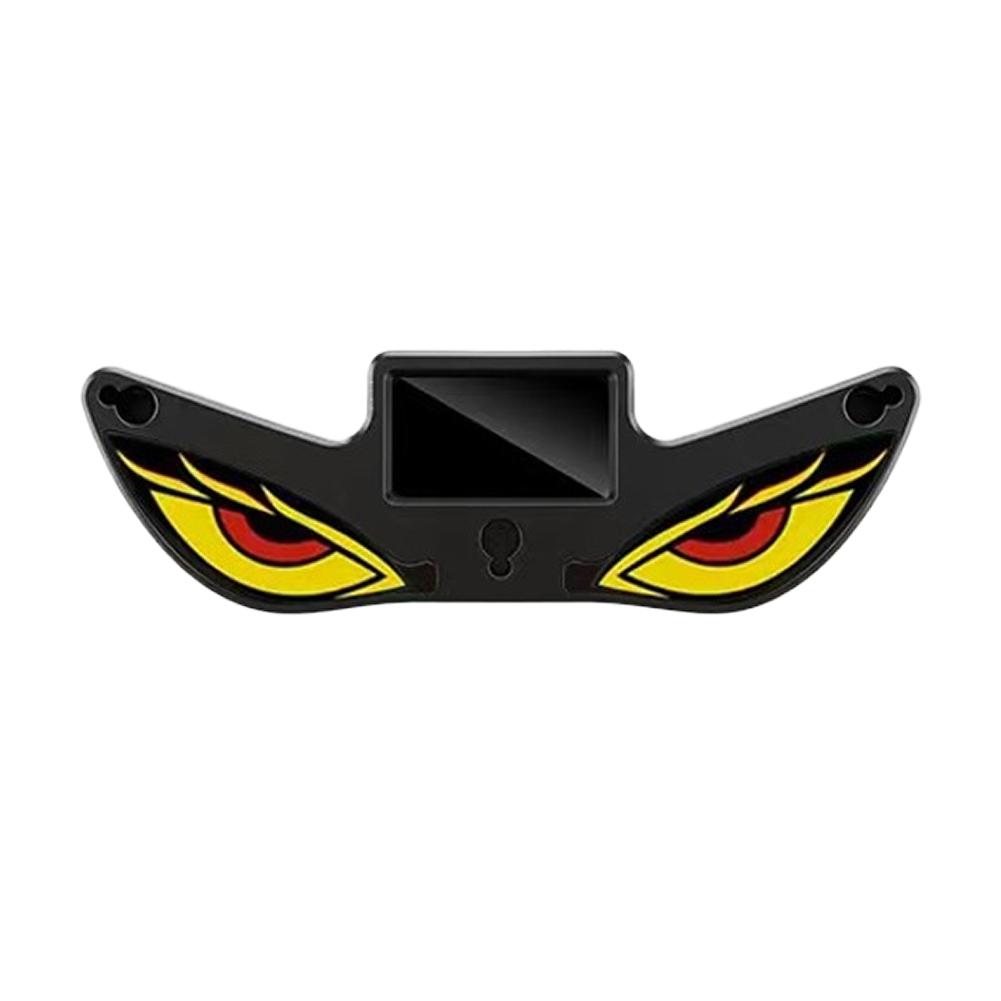Solar Powered Car Demon's Eye LED Neon Light Cool DEMON EYE Ambient Light Car Decorative Atmosphere Lamp No Wiring Required