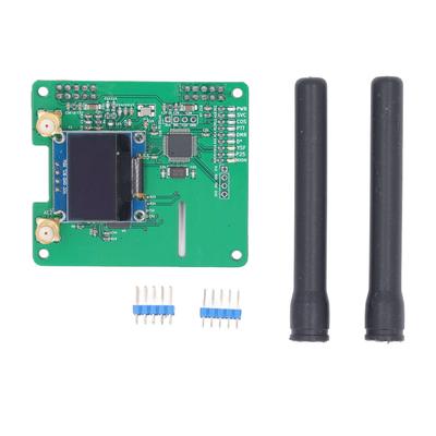 MMDVM Duplex Hotspot Module Dual Hat Board UHF VHF Dual Antenna with 0.96in Organic LED for DMR YSF