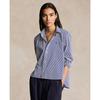 Women S Striped Cotton Shirt  wmpoShtndo20325100 
