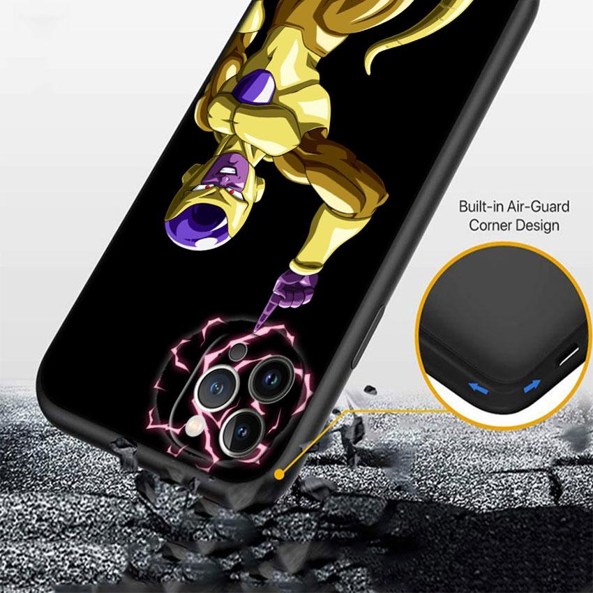 PP28 Dragon Ball Freeza Soft Shell Phone Case for iPhone SE X XS XR 11 16E 17 Pro Max Air 8 7 6 6s Plus