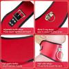 MFMYEE BDSM Bondage Leather Red Roleplay SM Sex Toy Women's Collar, - O-Ring, Collar,