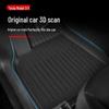 Compatible Tesla Model 3 & Y TPE Odorless Floor Mats & Trunk Backrest Mats