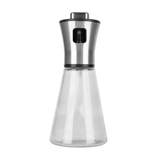 Ölsprühflasche mit Trichter, 100 ml/200 ml, effiziente Ölkontrolle, Grillen, Picknick, Speiseölspender für Oliven-, Sesam- und Avocadoöl