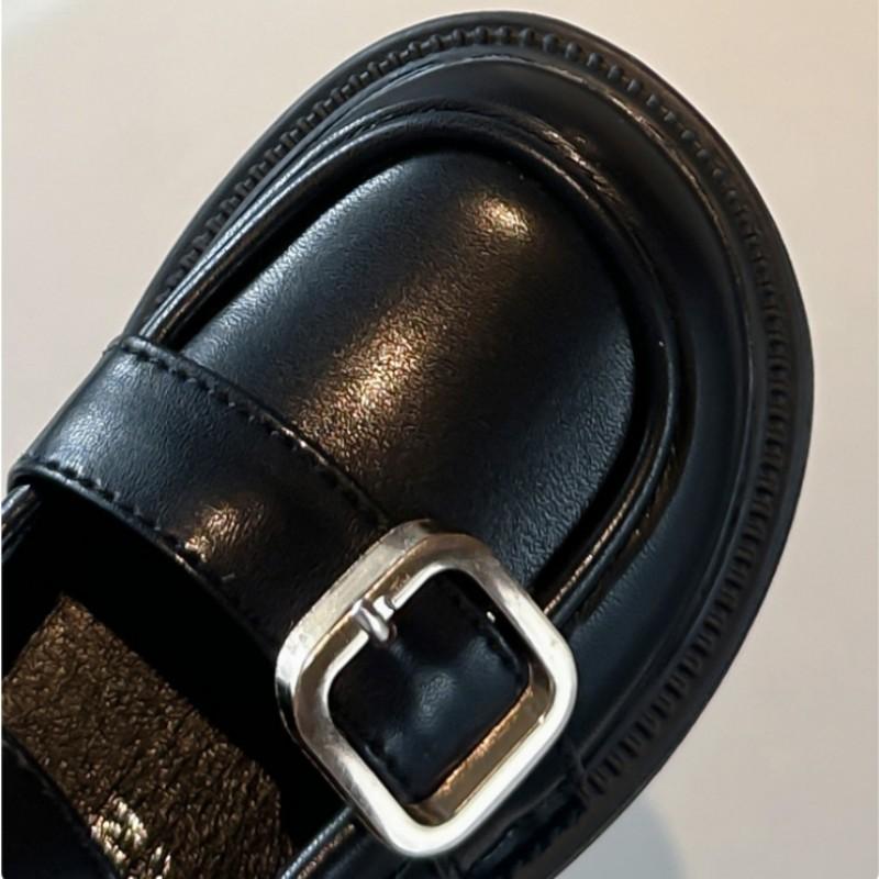 21-35 Summer Autumn New Girls' Leather Shoes Fashion Baby Princess Shoes Soft Bottom Trendy Casual Solid Color Single Shoes