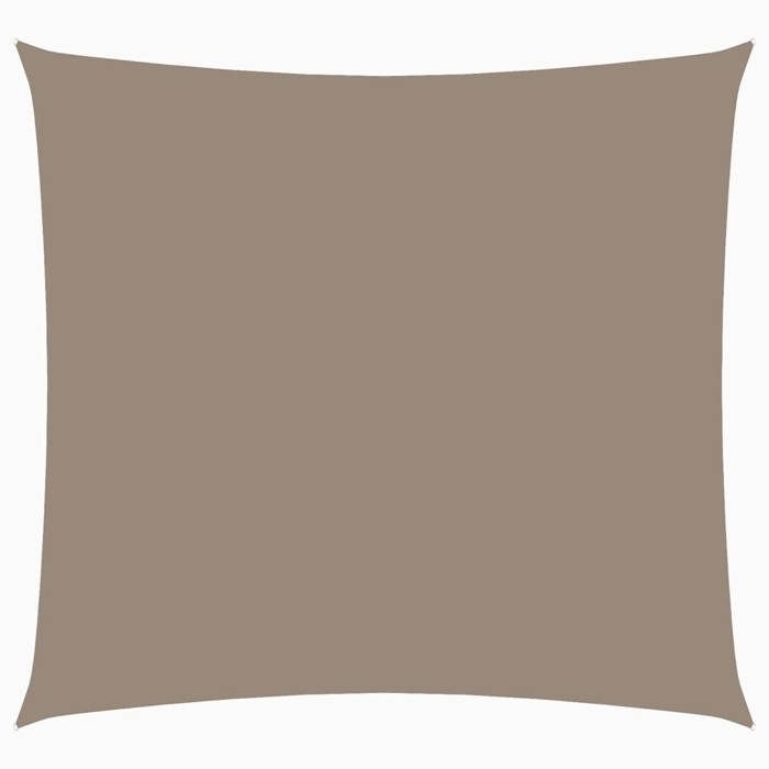 Voile de parasol - Maison Exclusive - Carré 6x6 m - Tissu Oxford PU - Anti-UV &amp; imperméable